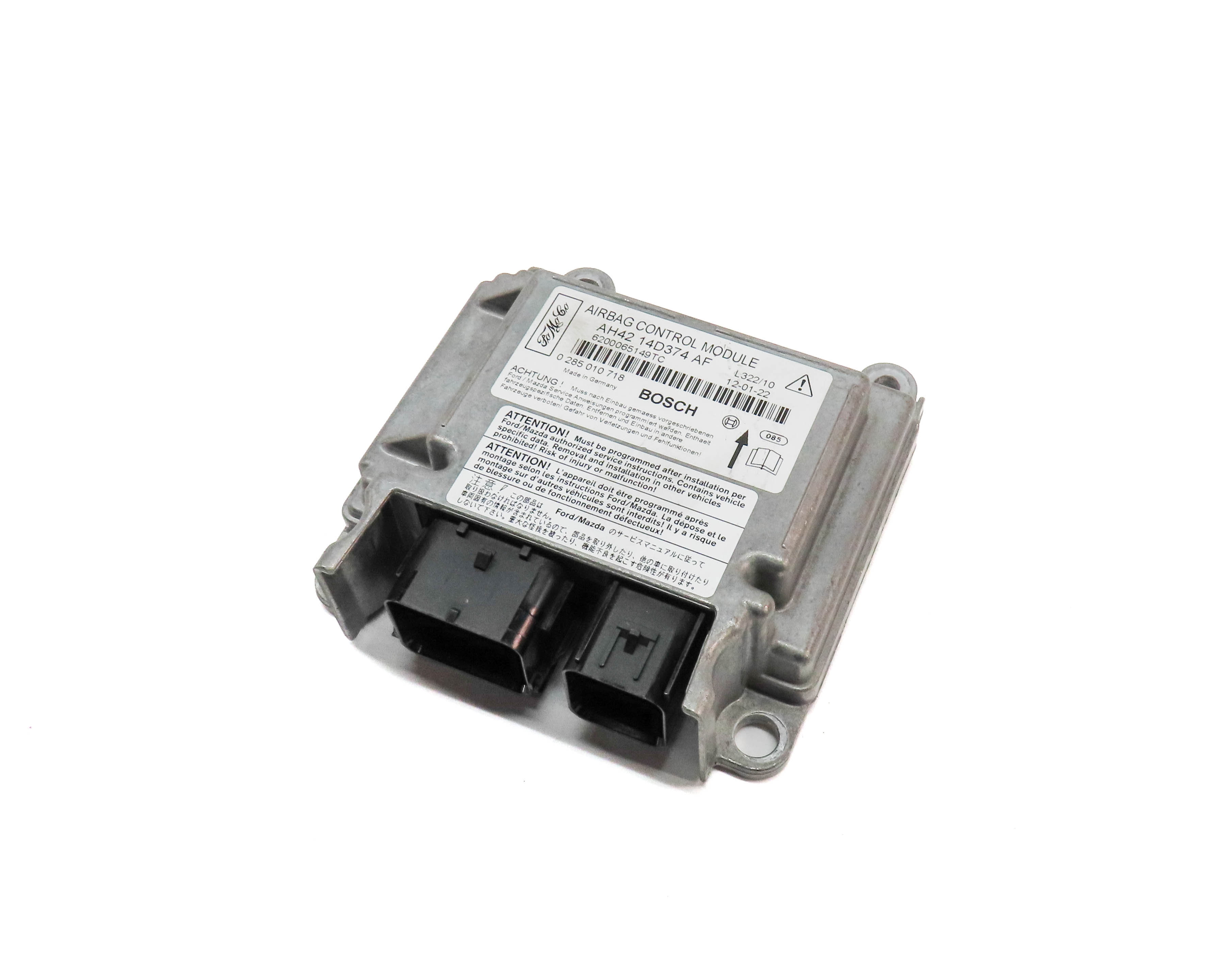 2010-2012 RANGE ROVER (L322) SRS BAG CONTROL MODULE — exact item pictured